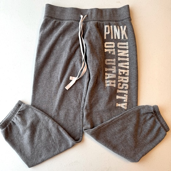 PINK Victoria's Secret Pants - PINK Victoria’s Secret University of Utah Joggers | Size XS